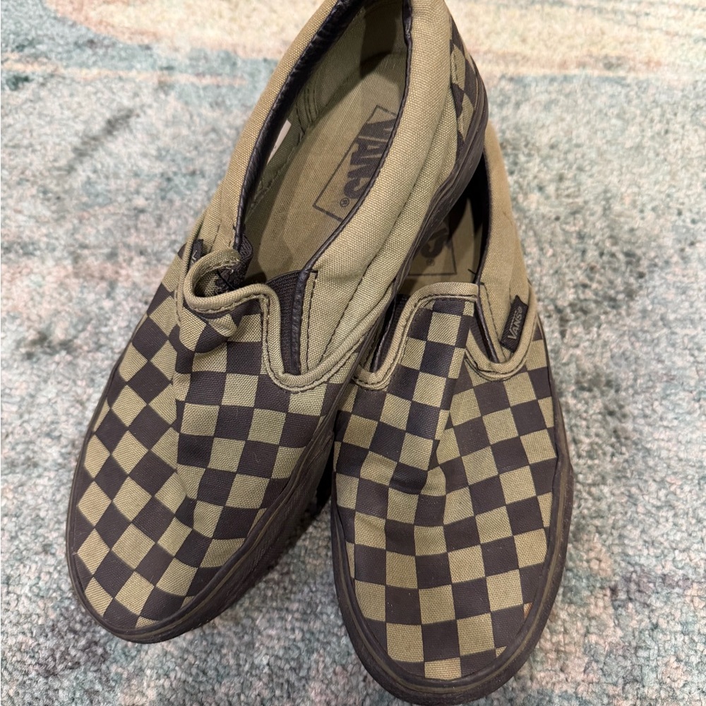 Vans Black and Brown Sneakers